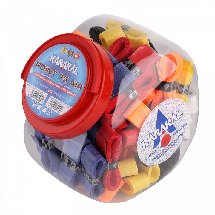 Karakal Point 75 Air Overwrap Grip 72Pack